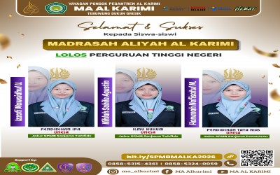 Alhamdulillah lolos tahfidz 2025-2026