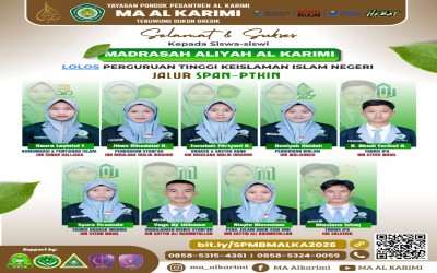Alhamdulillah lolos SPAN PTKIN