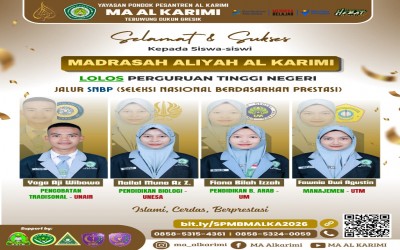 Alhamdulillah lolos SNBP 2025-2026